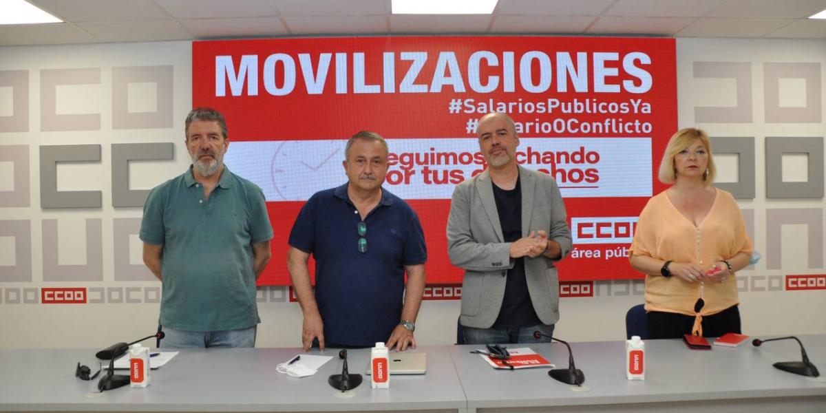 De izda a dcha: Francisco Garca, Humberto Beltrn, Unai Sordo y Juana Olmeda