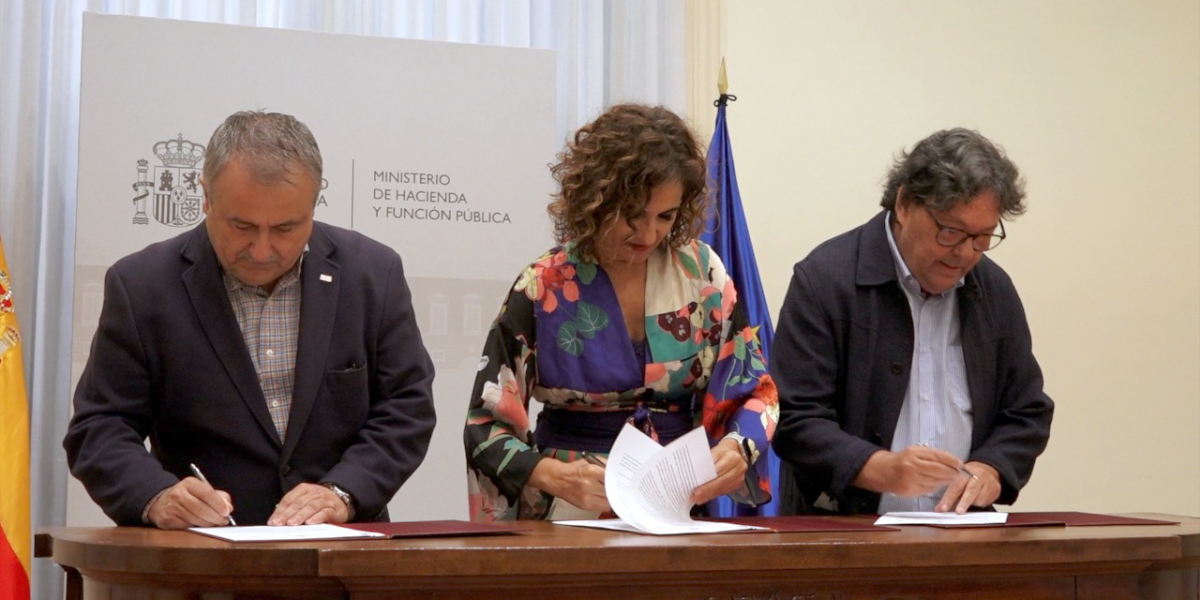 Firma del Acuerdo Marco para una Administración del XXI